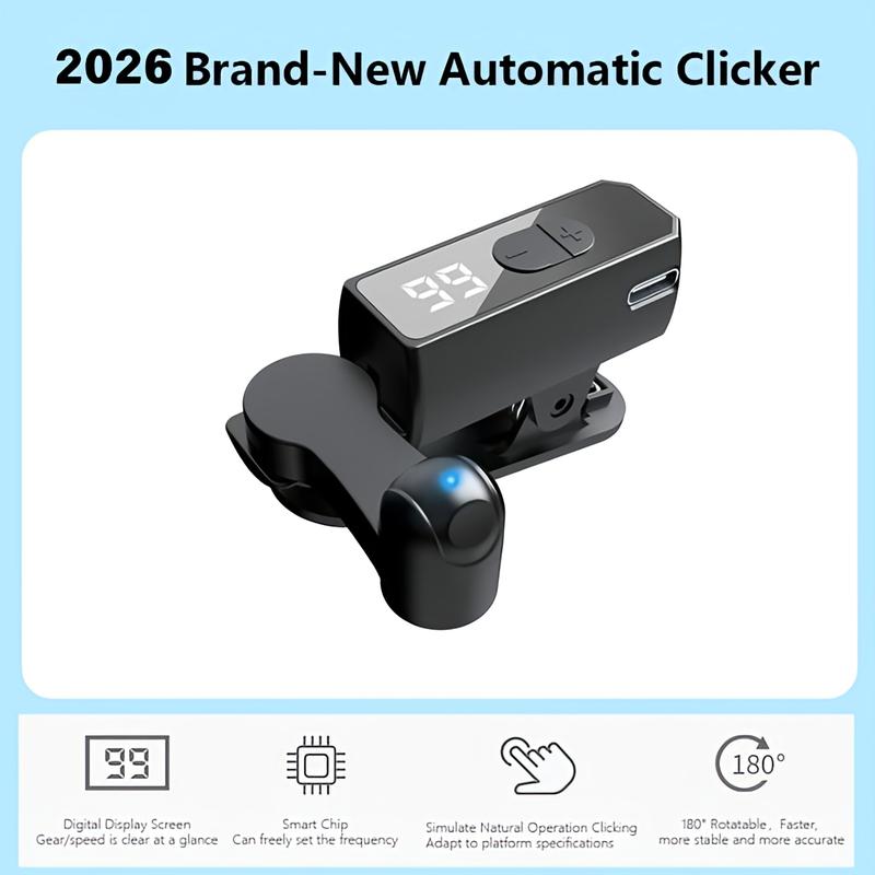 Auto Clicker for Smartphone with 180 Degree Rotating Arm USB Powered ...