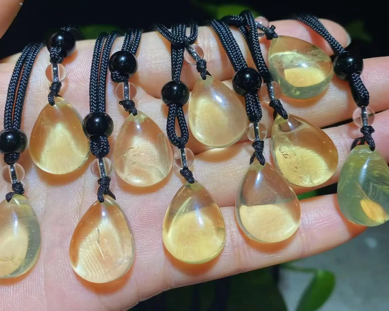 Shine(8941)gc.Citrine necklace