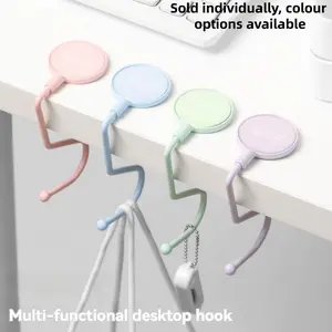 Non-slip Bag Hook, 1 Count Multi-functional Removable Storage Hook, Handbag Hanger, Carry Purse Hook, Purse Hooks for Tables Desktop, Purse Hooks for Women Bags Hanging