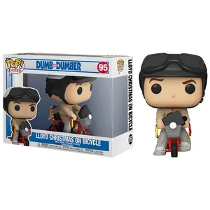 Funko Pop! Lloyd Christmas on Bicycle Rides, Dumb & Dumber 95 Vinyl Figure