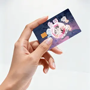 S-Skz Cartoon Pattern Bank Card Credit Card Debit Card Transportation Card Room Key Card Skin Sticker