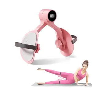 Women's Pelvic Floor Muscle Trainer - Inner Thigh Exercise Equipment with Counter and Leg Straps, suitable for arm, thigh, back, and hip exercises, ideal for women's home, office, and outdoor workouts.
