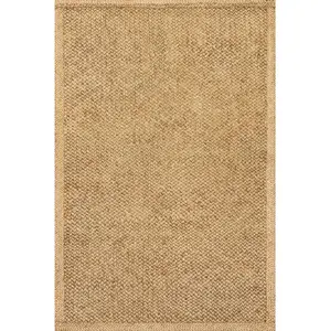 Willow Bordered Jute Area Rug