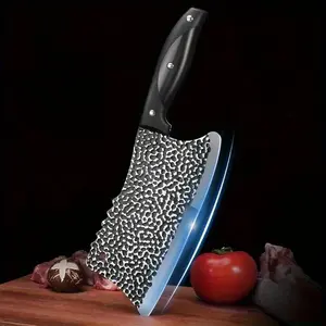 Stainless Steel Kitchen Knife, Multifunctional Meat Fruit Vegetable Cleaver, Kitchen Knife for Home Use, Household Knife for Cutting Meat & Bones