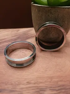 Pair of Steel Screw Ear Stretching Tunnels Gauges Plugs 11mm 28mm 32mm 35mm 38mm earrings big huge inch 7/16 large stretched taping silver