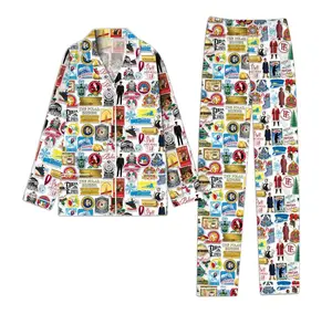 Polar Express holiday Kid & Aldult pajamas matching pajamas, train ticket themed cozy PJM, gift  For Kid