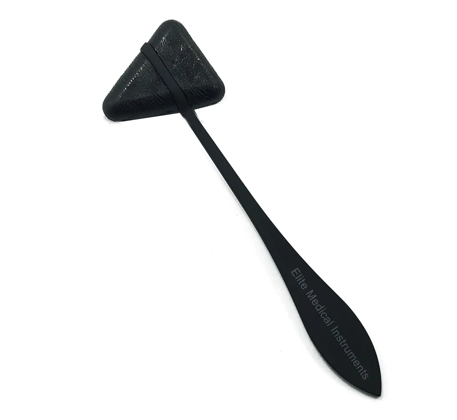 EMI Deluxe Taylor Percussion Reflex Hammer  Tactical Stealth Black  Neurological Reflex Testing Tool for Doctors, Nurses, and Physical Therapists