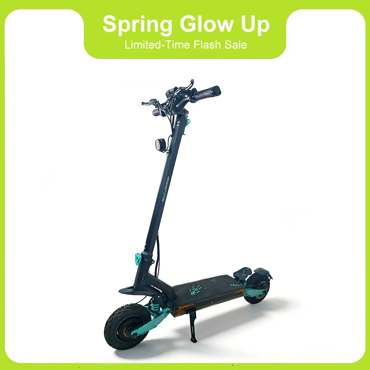 SCOOTHOP G3/G3 Pro All-Terrain Adult Electric Scooter — 1200W / Dual 1200W Motors, 40-Mile Range, 34 MPH Max Speed, 10-Inch Tires, Foldable Frame, Dual Disc Brakes, and Dual Suspension. Ideal for Commuting and Off-Road Riding.