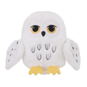 NoJo Warner Bros Harry Potter White Hedwig Owl Plush Stuffed Animal