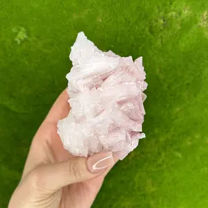 SALE Pink Halite Salt Crystal from Searles Lake, Trona California Natural Pink Salt Crystal Specimen Halite Salt Minerals