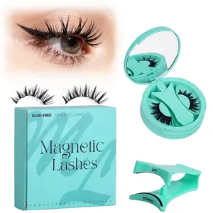 Magnetic Eyelashes, No Glue Lashes, Natural Looking Magnetic Lashes, Lightweight & Natural Look, Reusable, Beginner Friendly Lashes, Perfect for Daily Wea, Soft Magnetic Eyelashes
