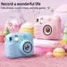 Kids' Handheld Battery Powered Digital Point & Shoot Camera - Beginner Digital Portable Camera, 2/5/10-Second Timer Delay, Instant Capture, Music Playback, 600mAh USB Charging Battery, Shockproof, Scratch-Resistant, 5 Fun Games, Cool Gifts for Kids