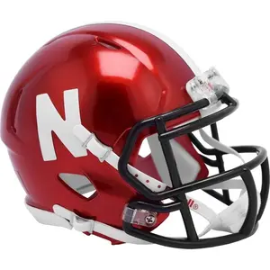 Riddell  Nebraska Cornhuskers Riddell Replica Mini Speed Style Helmet