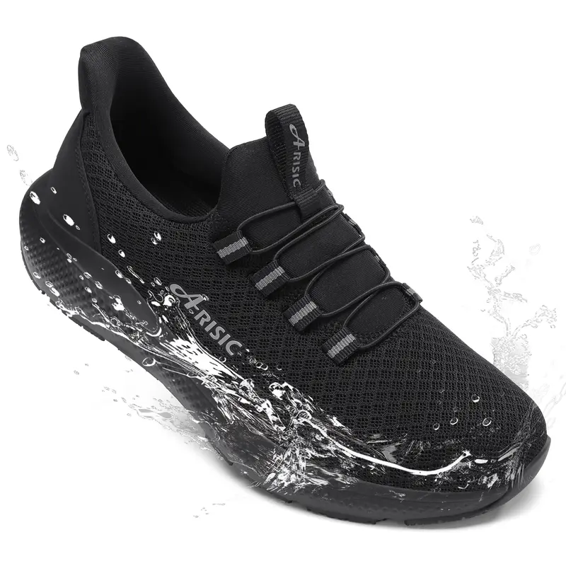 Mens Non Slip Work Shoes Lightweight Slip on Shoes for Women Comfortable Restaurant or Food Service Walking Sneakers Slip Resistant Zapatos Para Hombre