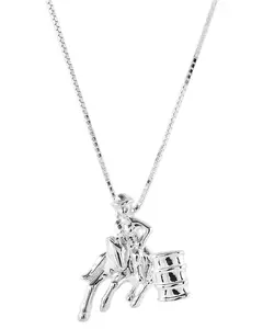 Kelly Herd Women's  Barrel Racing Pendant Necklace - Sp110200