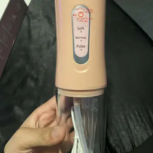 Rechargeable Water Flosser, Portable Orallrrigator with 4 Counts Jet Tips, WaterproofTeeth Cleaner, 3 Modes Teeth Cleaning Tool forHome & Travel, Cordless Water Dental Flosser,Gentle Oral Care Product, Cordless WaterFlossers, Interdental Flosser