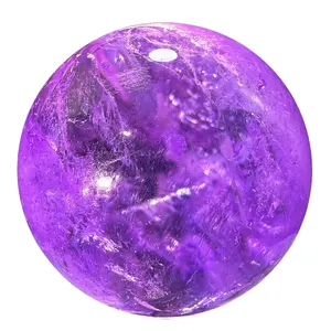 Amethyst sphere ornament