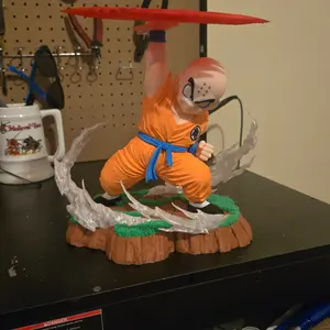3D Printed Krillin DBZ