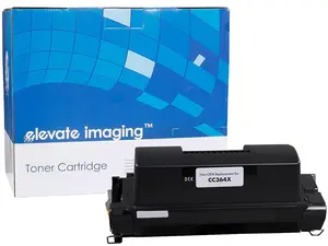 Elevate Remanufactured AHWCC364X Black Toner, Replacement for HP CC364X 64X