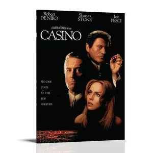 Casino-poster Posters Music Album Cover Posters Canvas Wall Art High-Resolution Vintage Band & Artist Prints for Room