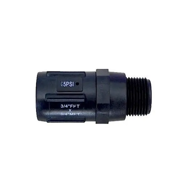 Pressure Reducer for Pipes & Fittings - 20-120 psi Range, 25 psi Setting, 3/4" FHT x 3/4" FPT, Reduces Pressure, Compatible with Typical Flow Restrictor