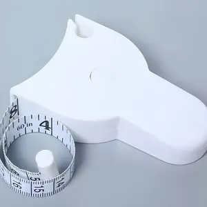 1-Count 60-Inch Pure White Portable Anti-Slip Body Measuring Tape Measure Tape Measurement Tape Sewing Accessories Sewing Products
