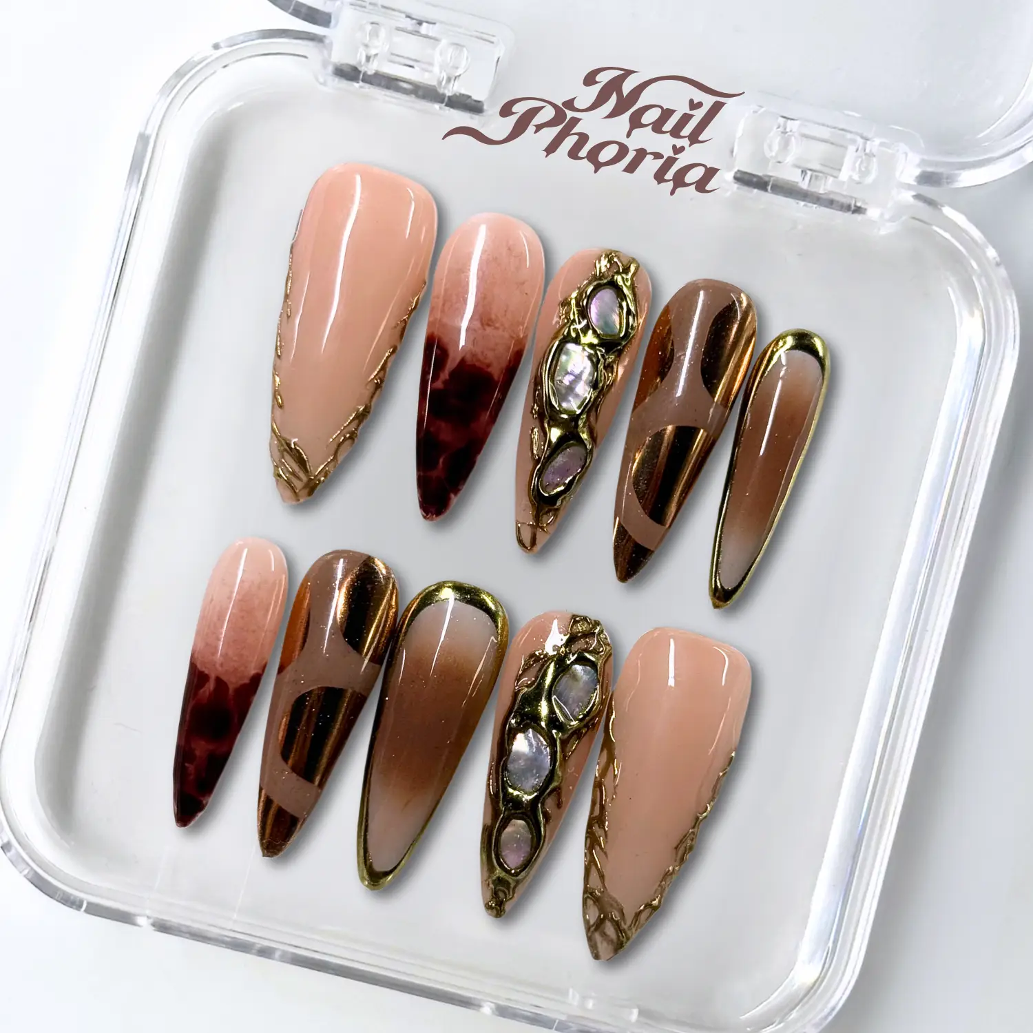 NailPhoria|BEST-SELLING Collections 10PCS Handmade Press On Nails