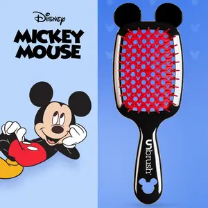 UNbrush Disney Mickey Mouse and Minnie Mouse Hair Brush