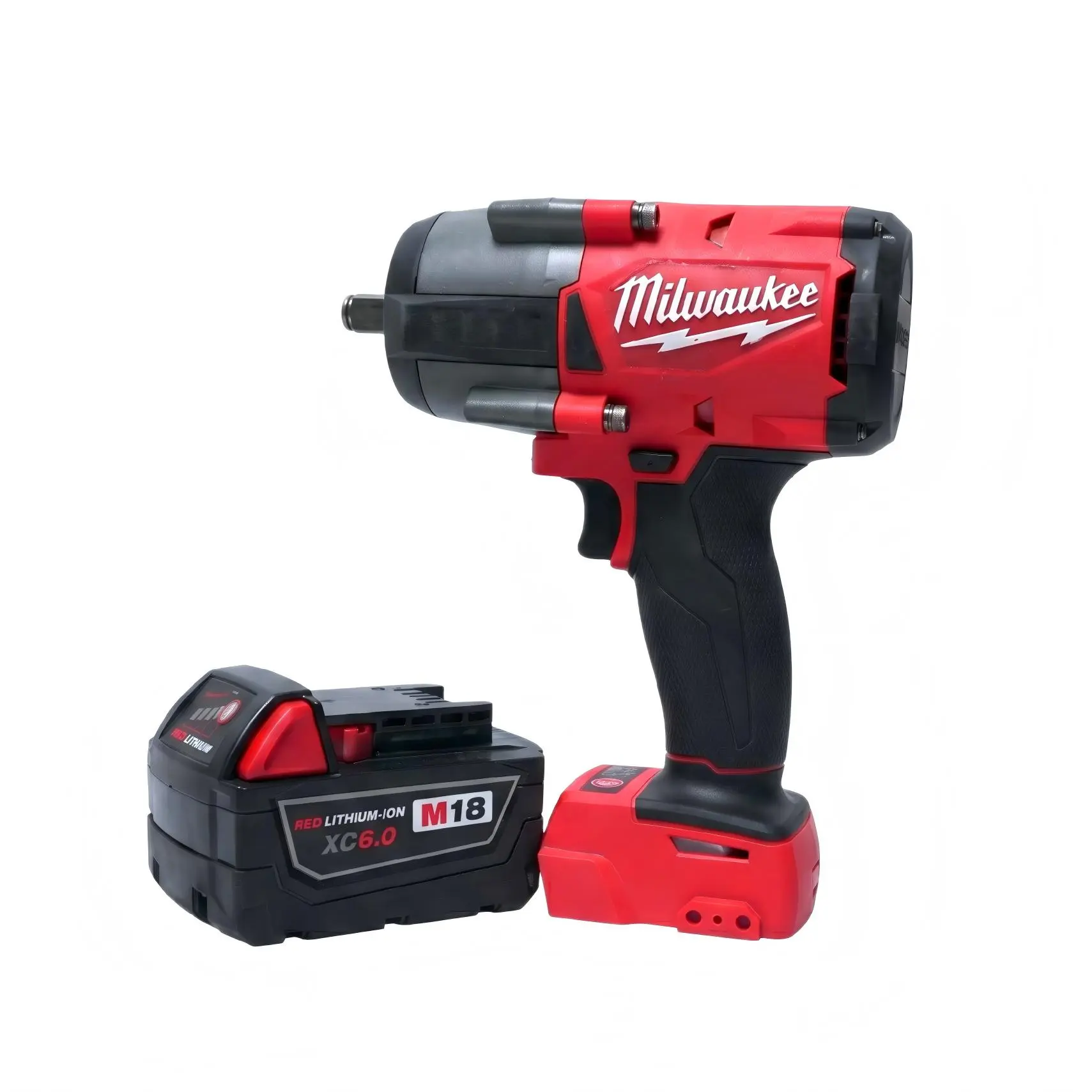 Milwaukee FMTIWF12 1/2″ Impact Wrench M18 | 1000Nm Heavy Duty For Truck Repair high torque job site nm m brushless impact wrench wood frame home diy project auto mechanic cordless wrench kit maximum long lifespan frozen bolt garage outdoor survival gear