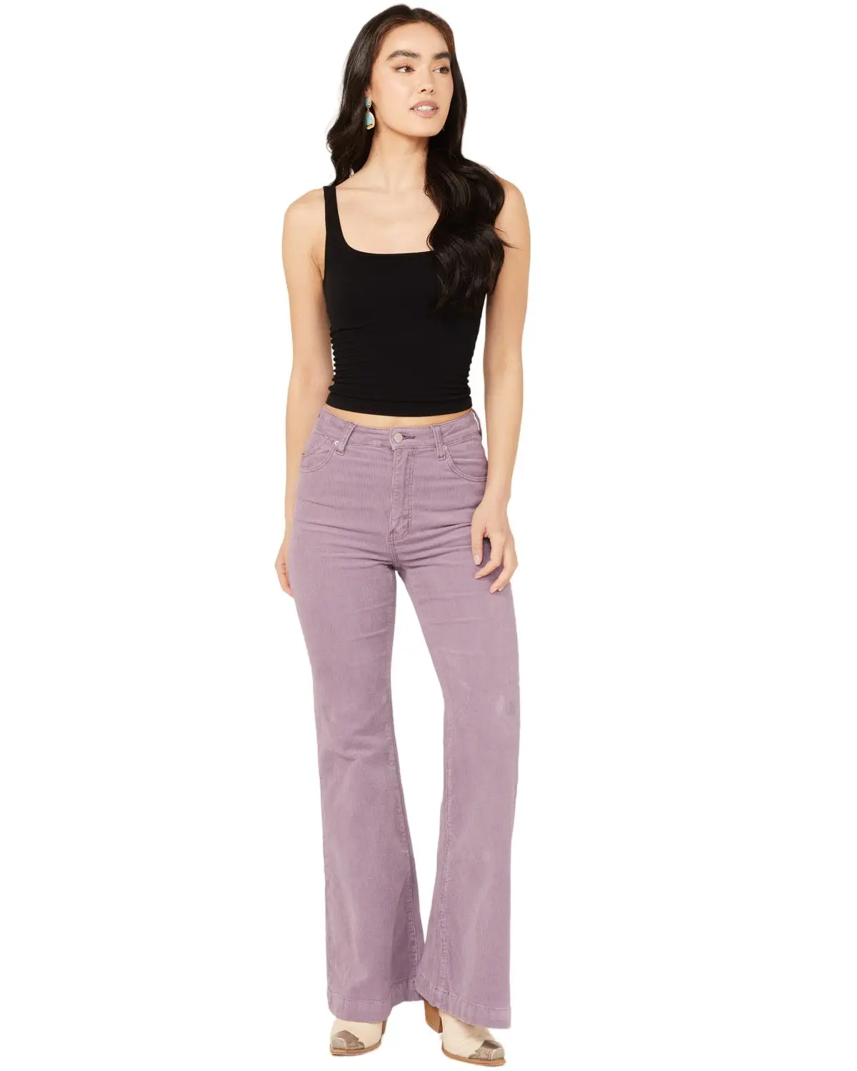 Rolla's Women's East Coast High Rise Corduroy Flare Pants - 14937