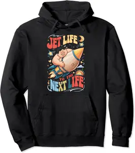 Jet Life To Life Funny Retro Vintage Grandpa Pullover Hoodie - Andrewzhang Shop 85B0D43MVVQ9