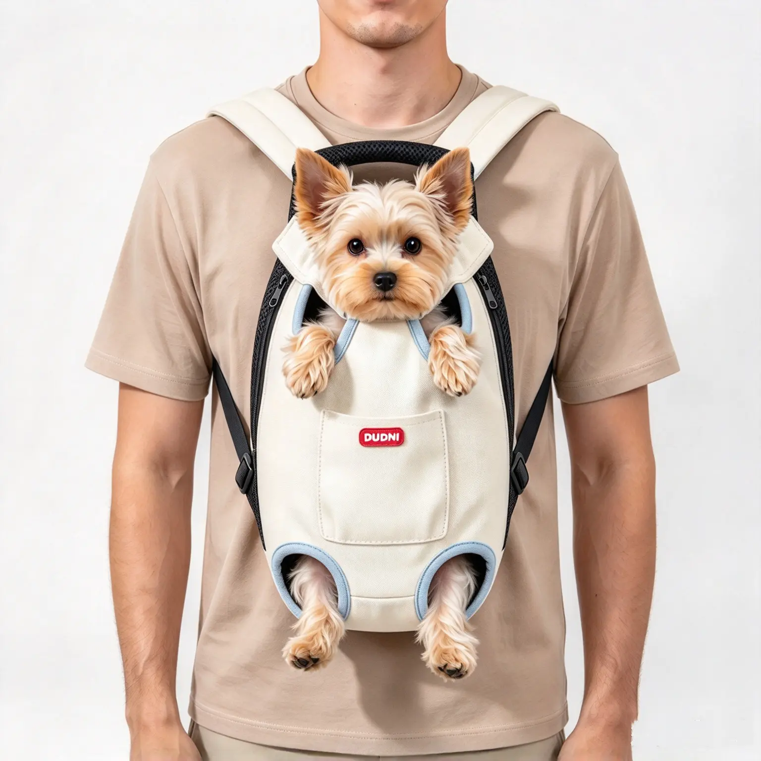 Portable Pet Travel Backpack - Breathable, Open Head Area, Drawstring, Solid, Backpack Style Outdoor Animal Carrier for Cats and Dogs, Comfortable Pet Accessory cat things other pet supplies cat stuff cat accessories cat bag in a bag kitten essentials