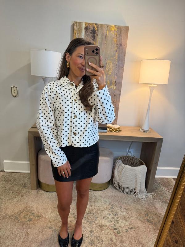 Polka Dot Jacket