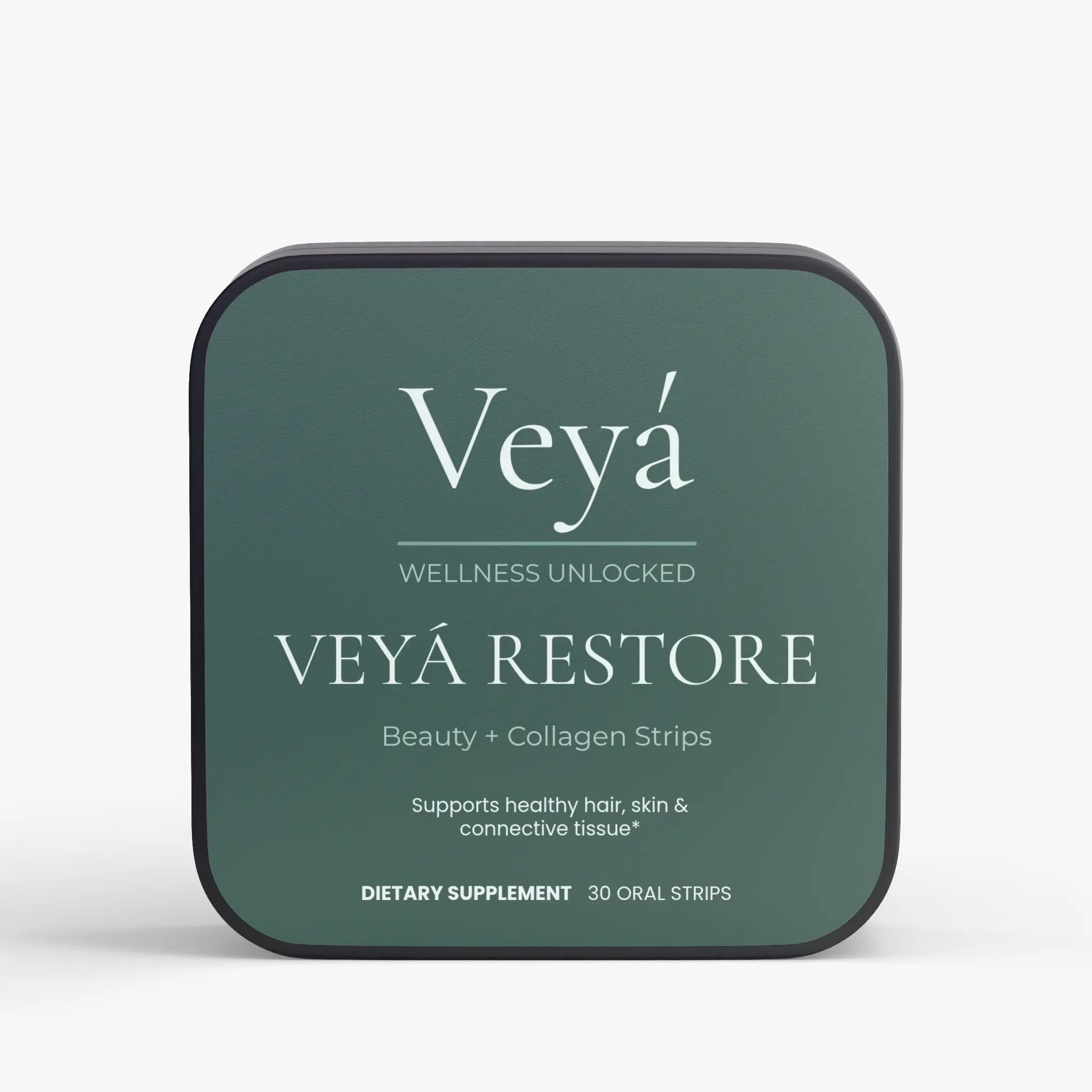 Veyá Restore Strips - Health & Beauty Collagen Peptides Nutrition Supplement Strips for Wellness, Skin Support