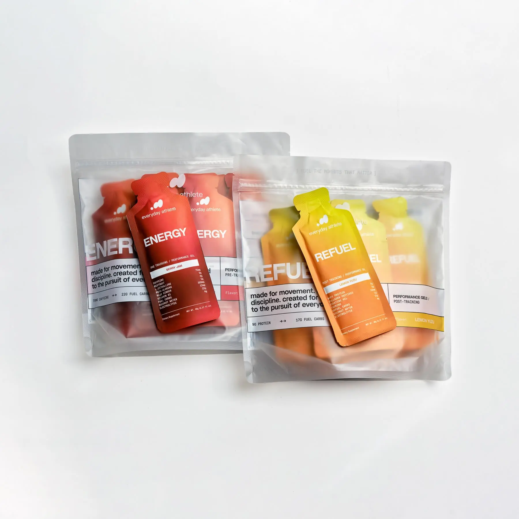 Fuel System: Energy + Refuel Gels
