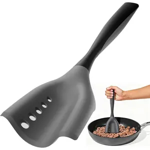 Spatula Meat Chopper, Hamburger Grinder, Heat Resistant Smasher for Ground Beef, Potato Mix Tool, Meat & Poultry Beef Chopper Tool