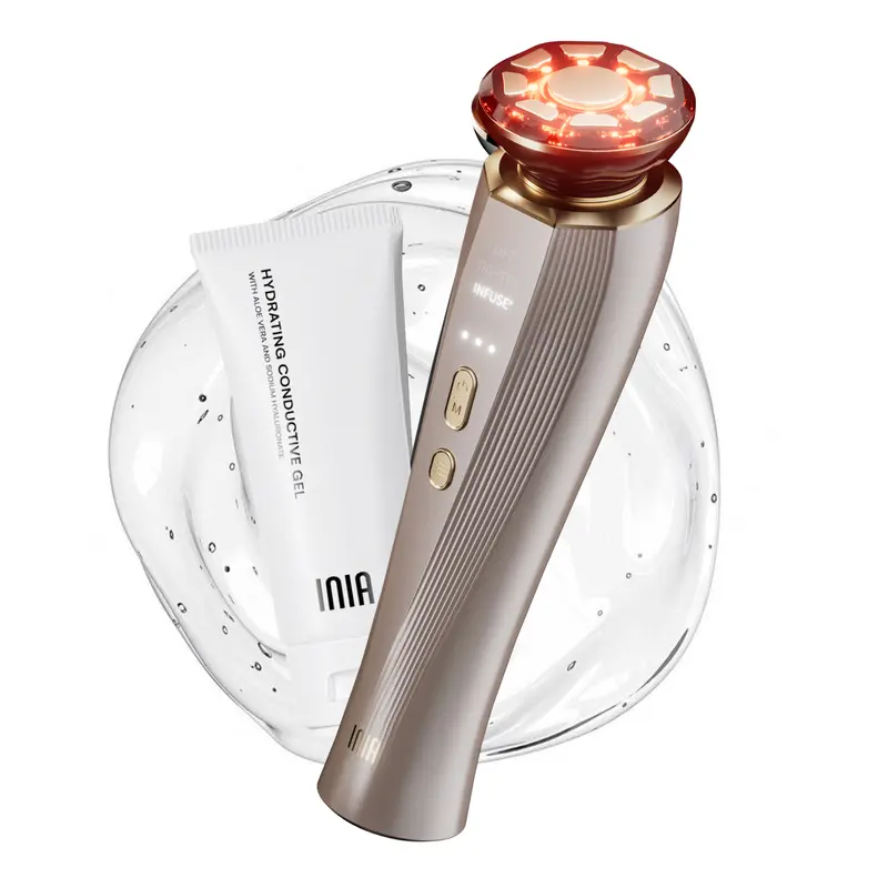 INIA FLARE All-in-One Facial Beauty Device, 3-in-1 Facial Massager Beauty Device for Face and Neck Skin Rejuvenation Lifting/ Tightening/ Infusing, Perfect Gift Season Pick, Back to school, Back to school haul
