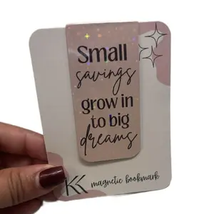 Cute holographic magnetic bookmarks