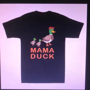 sleeve tee day mama t shirt mother duck