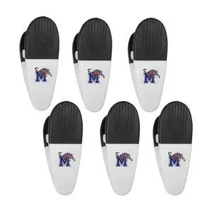 Siskiyou Sports College 6-Pack Chip Clip Magnets Siskiyou Sports College 6-Pack Chip Clip Magnets