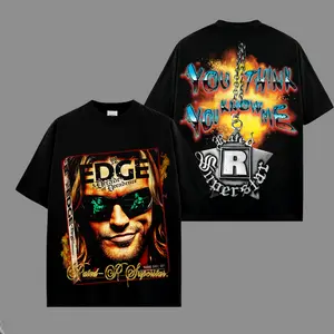 WWE Edge Premium Cotton T-Shirt, The Rated-R Superstar Fans, Edge and Christian Fans, WWE Attitude Era Legend T-Shirt, WWE Fans Outfit, Fight Night Outfits