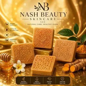 Nash Beauty Handmade Turmeric & Shea Butter Soap