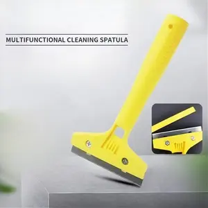 Surface Cleaning Knife Set, Glass Caulk Remover Scraper, Adhesive Removal, Tile Floor Chisel, Scraping Tools, Durability, Plastic Aluminum Alloy Blade, Home Renovation Tool, Home Improvement