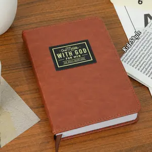 One Minute with God for Men, 365 Days Devotional Journal, Portable Daily Reflections Book, Perfect Gift for Holidays Birthdays Christmas New Year, Self Improvement Journal