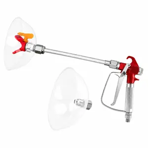 Airless PaintSprayer Protective Shield, Clear Anti Splatter Guard for Spraypaint, Paint Sprayer Cover for Painters, DIY Home Painting, Renovation and Commercial Projects