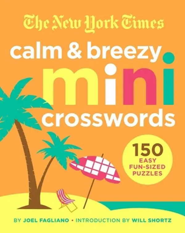 USED Book - The New York Times Calm and Breezy Mini Crosswords: 150 Easy Fun-Sized Puzzles by New York Times (Paperback) - english, Crossword Books, Beginner