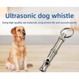 Professional Dog & Pigeon Training Whistle - Ultrasonic Sound Signal Whistle - Durable Metal Whistle for Obedience Training & Carrier Pigeons - Portable Keychain Tool for Pet Owners