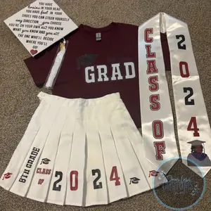 Custom Class of ‘26 Graduation Outfit Sets