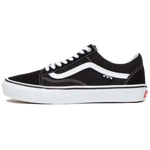 Vans Skate Old Skool 'Checkerboard   Black' vans  off  wall