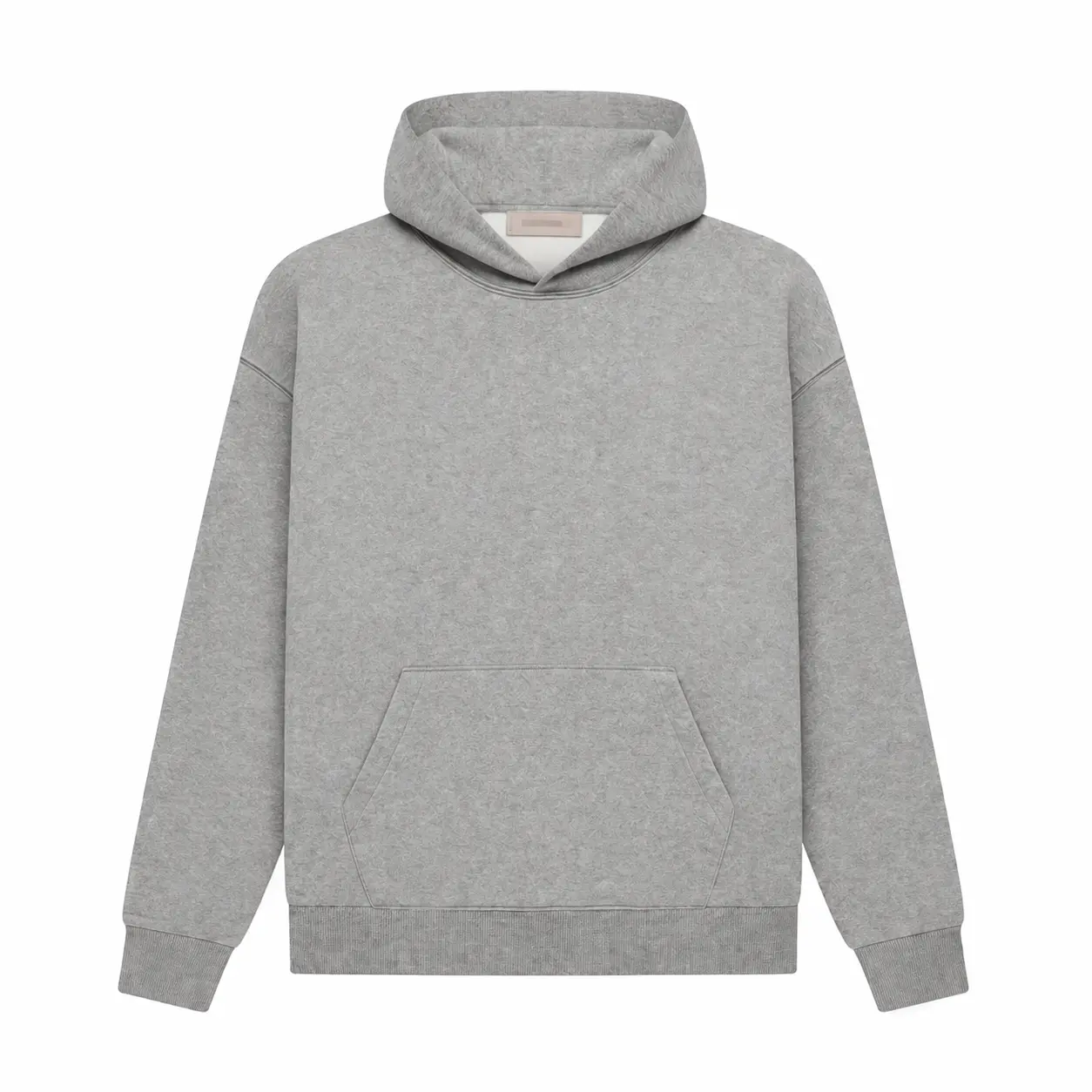 DARK OATMEAL HOODIE HALF SIZE OVERSIZED 497